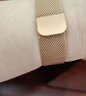 米蘭吸磁鐵網(wǎng)帶適用于Watch 4/4pro watch3 pro運動(dòng)腕帶GT3保時(shí)捷gt2智能表帶22mm周邊表帶 【金色】米蘭尼斯磁吸表帶 18MM 曬單實(shí)拍圖