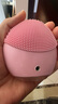 斐珞爾（FOREO）露娜潔面儀LUNA mini3凈透潔面儀平衡油脂洗臉儀電動清潔毛孔洗臉神器 粉紅色 曬單實拍圖