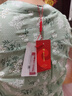 皮爾卡丹（pierre cardin）夏季七分袖棉麻襯衫女薄款時(shí)尚減齡V領(lǐng)碎花寬松亞麻上衣 綠色 L 建議115-125斤 曬單實(shí)拍圖