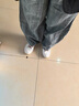 苧麻扎染做舊長(zhǎng)褲春棉麻女裝新款文藝百搭休閑褲子個(gè)性旅行燈籠褲 煙青（扎染） M (推薦身高163-170cm) 曬單實(shí)拍圖