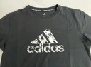 阿迪達斯 （adidas）男子透氣舒適圓領(lǐng)休閑運動短袖T恤 L碼 曬單實拍圖