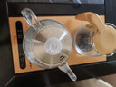 友家鋪?zhàn)樱˙iooner）全自動(dòng)上水電熱水壺?zé)畨丶矣棉k公茶臺(tái)一體機(jī)茶桌茶幾嵌入式茶具套裝 RY-09金色保溫1L 曬單實(shí)拍圖