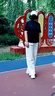 FILA 斐樂官方女裝針織短袖衫2025夏季新款戶外運(yùn)動(dòng)半拉鏈基礎(chǔ)T恤 深黑-BK XL 175/92A/XL 曬單實(shí)拍圖