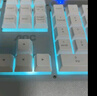 AOC KB122有線鍵盤(pán) 真機(jī)械手感鍵盤(pán) 背光燈效 游戲電競(jìng)鍵盤(pán) 電腦筆記本通用 白色藍(lán)光  曬單實(shí)拍圖
