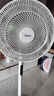 美的（Midea）【幸運草安睡風(fēng)扇1S】一級能效直流變頻聲控電風(fēng)扇家用遙控臥室靜音落地扇臺式桌面抗菌大風(fēng)力電扇 曬單實拍圖