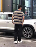 吉普（JEEP）美國(guó)正品高端垂感寬松休閑褲男士夏季新款簡(jiǎn)約抽繩直筒闊腿長(zhǎng)褲子 灰色 常規(guī) 【官方正品】 XL 推薦140-160斤 曬單實(shí)拍圖