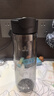 諾百紛4系魔力球磁彈泡茶杯tritan塑料便攜戶外健身防摔茶水分離杯 灰黑 T3512 800ml 曬單實(shí)拍圖