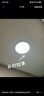 雷士（NVC）臥室吸頂燈陽臺燈簡約超薄奶油風(fēng)IP40防蚊蟲led照明燈具燈飾-月白 24瓦暖白光丨一體快裝IP40 曬單實拍圖
