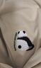 森馬（Semir）吸濕速干短袖t恤男國(guó)潮熊貓刺繡25夏男t恤上衣109325100226 曬單實(shí)拍圖