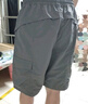 森馬（Semir）休閑短褲男吸濕速干25夏寬松工裝褲戶外純色運(yùn)動褲子 黑色90001 L 曬單實(shí)拍圖