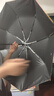 范爺家全自動遮陽傘晴雨兩用復(fù)古便攜雨傘防曬防紫外線太陽傘黑膠涂層 曬單實拍圖