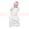 LOVE TO DREAM新生嬰兒防驚跳睡袋襁褓式睡袋兒童寶寶防踢被春夏輕薄款睡袋 竹纖維白色星星  輕薄款 M碼：8-15斤（約3-6個(gè)月） 曬單實(shí)拍圖