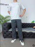 皮爾卡丹（pierre cardin）男款休閑冰絲速干褲子男士2025新款寬松直筒工裝褲夏季超薄長(zhǎng)褲男 2件裝/夏卡其色＋卡其色 薄款 4XL 適合210~220斤 曬單實(shí)拍圖