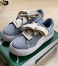 彪馬（PUMA）【面包鞋】多巴胺馬卡龍厚底滑板鞋女休閑鞋SUEDE 387321 暗藍(lán)色-白-純白色-04 37 曬單實(shí)拍圖