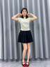 Ebonka2025輕奢真皮山茶花瑪麗珍鞋女一字扣帶高端法式復(fù)古通勤中跟單鞋 酒紅色 36 曬單實(shí)拍圖