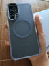 杜梵納鏡頭框支架撞色防滑磨砂S24ultra手機殼適用三星s23FE防摔S25+簡(jiǎn)約情侶s24plus磁吸Magsafe保護套 【灰色】磨砂磁吸/鏡頭框支架 三星Galaxy S23 FE 曬單實(shí)拍圖