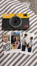 柯達（Kodak）MiniShot2 Retro拍立得相機一次成像復古照相機 拍照打印一體機學生旅游便攜七夕禮物結婚生日送禮 黃色套餐一（標配+60張相紙） 曬單實拍圖