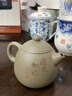 唐速宜興紫砂壺純?nèi)止た汤L泡茶壺茶器功夫茶具原礦段泥高端龍蛋壺 遇見知己龍旦壺-青段泥-190cc 曬單實(shí)拍圖