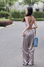 KEJIMITAO歐美性感運動(dòng)內衣女聚攏防震跑步健身文胸美背瑜伽背心普拉提吊帶暗橙色S 曬單實(shí)拍圖