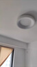 拉伯塔側(cè)發(fā)光客餐廳吸頂燈吊頂燈護眼吸頂大燈中山燈具簡約現(xiàn)代房間燈 24W白光/側(cè)發(fā)光 白殼吸頂燈*1 曬單實拍圖
