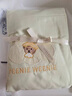 TEENIE WEENIE小熊床上四件套 A類純棉100%全棉水洗棉雙人床單被套罩套件1.5m床 云端少女 曬單實(shí)拍圖