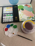 舒星水粉顏料套裝小學(xué)生水彩畫(huà)工具24色12色12ml兒童安全可水洗幼兒園全套繪畫(huà)美術(shù)生寫(xiě)生專(zhuān)用 曬單實(shí)拍圖