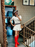駱駝（CAMEL）彩虹雨靴女晴雨兩穿輕盈戶(hù)外休閑長(zhǎng)靴 L25W577028 紅色 36 曬單實(shí)拍圖