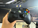 京東快遞360游戲手柄適用xbox手柄電腦pc手柄震動反饋steam黑神話悟空有線/無線手柄充電款接收器 【電腦/電視專用】360有線黑色*盒裝*震動 曬單實(shí)拍圖