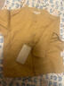 無(wú)印良品（MUJI）嬰童 法蘭絨 立領(lǐng)長(cháng)袖襯衫兒童襯衣男童女童25年秋季童裝 暗黃色 100 /56A 曬單實(shí)拍圖