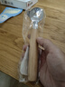 迪普爾削面刀 刀削面專用刀家用木柄不銹鋼山西面食專業(yè)工具削面神器 曬單實(shí)拍圖