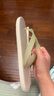 無(wú)印良品（MUJI） 男女通用 舒適  沙灘鞋（男士/女士）男鞋女鞋涼拖 米白色X米白色 5S 25 cm/40碼/M 曬單實(shí)拍圖