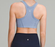 lululemon丨Ribbed Nulu? 女士瑜伽羅紋圓領(lǐng)運(yùn)動(dòng)內(nèi)衣 LW2ECLS 藍(lán)柳 M /8 曬單實(shí)拍圖