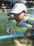 swimbobo兒童游泳圈U形 寶寶初學(xué)腋下圈防嗆水防側(cè)翻泳圈游泳裝備BO1012XL 曬單實(shí)拍圖
