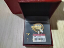 CAMIERY周家同款古法24K金素圈戒指手鐲情侶戒指情侶對(duì)戒手鐲送女生禮物 戒指7號(hào)（100-120斤對(duì)應(yīng)14-15） 曬單實(shí)拍圖