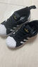 阿迪達斯（adidas）童鞋25夏三葉草男女童小童網(wǎng)面透氣貝殼頭鞋兒童輕便運動鞋JR7411 曬單實拍圖
