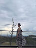 絲柏舍長(zhǎng)款連衣裙2025夏裝新款女裝寬松款優(yōu)雅氣質(zhì)大擺吊帶裙 曬單實(shí)拍圖