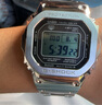 卡西歐（CASIO）手表男G-SHOCK經典小方塊小銀塊電子表送男友禮物GMW-B5000D-1PRT 曬單實拍圖