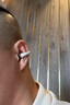 韶音（SHOKZ）OpenDots ONE動(dòng)鈦圈開放式藍(lán)牙耳機(jī)耳夾式耳機(jī)藍(lán)牙跑步運(yùn)動(dòng)無線E310 星際白 曬單實(shí)拍圖