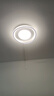 TCL照明LED客廳燈北歐現(xiàn)代奶油風(fēng)吸頂燈全屋燈具  水瓶50W無憂安裝 曬單實拍圖