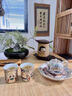 湘殊敦煌鎏銀文創(chuàng)茶具套裝送長輩禮物送老師公司商務(wù)禮品老外伴手禮 陳德生鎏銀茶具套組-禮盒包裝 曬單實(shí)拍圖