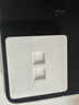 山澤 網(wǎng)絡(luò)面板電腦插座網(wǎng)線口 適用電話信息模塊 通用超五/六/七類模塊加厚86型面板 雙口WAN-02 曬單實(shí)拍圖