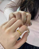 老鳳祥黃金扭結(jié)戒指女款足金纏綿打結(jié)指環(huán)手飾情人節(jié)生日禮物送女友老婆 扭結(jié)足金戒指 約2g【代寫賀卡+禮盒】 曬單實(shí)拍圖