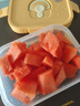 沃德百惠（WORTHBUY）飯盒食品級(jí)分格便當(dāng)盒可微波加熱飯盒上班族學(xué)生便攜專用分格飯盒 黃色長方形-單格760 ml 曬單實(shí)拍圖