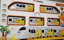 憶趣寶奶龍電動(dòng)高鐵和諧號(hào)仿真動(dòng)車(chē)兒童益智多功能小火車(chē)軌道車(chē)玩具禮物 5節(jié)奶龍USB充電大號(hào)【豪華禮盒】 曬單實(shí)拍圖