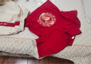 G.DUCKKIDS童裝漢服男童套裝夏季兒童唐裝周歲宴禮服男寶寶抓周衣服中國(guó)風(fēng) 紅色飛龍?jiān)谔?90 建議1~2歲【 80-90】 曬單實(shí)拍圖