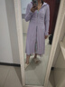 蕉下（beneunder）防曬衣女長(cháng)款超透氣修身防曬服防紫外線(xiàn)戶(hù)外出行AS829微醺紫M 曬單實(shí)拍圖