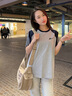回力運動(dòng)服女夏2025新款爆款超好看休閑短袖短褲學(xué)生減齡健身休閑穿搭 曬單實(shí)拍圖