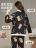 貓人【100%純棉】女士睡衣女春季小熊開(kāi)衫家居服女士睡衣套裝新品 曬單實(shí)拍圖