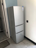 榮事達 小冰箱雙門(mén)家用小型中型 租房宿舍用冷藏冷凍雙開(kāi)門(mén)節能電冰箱 215升【一級能效+直冷+太空銀+三門(mén)】 曬單實(shí)拍圖