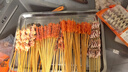 果勛燒烤套餐5-7人份（共195串） 凈重4.29斤 燒烤食材牛羊肉串半成品 曬單實(shí)拍圖